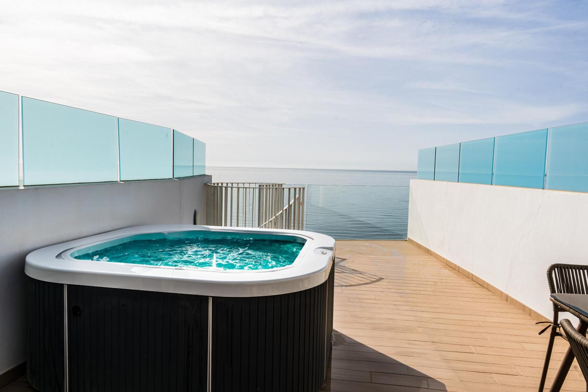 Апартаменти Panoramic Seaview Penthouse The Wave Фуенхірола Екстер'єр фото